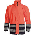 ELKA #076300R PU Regenjacke EN 20471